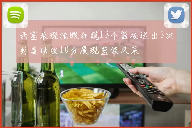 西塞表现抢眼狂揽13个篮板送出3次封盖助攻10分展现蓝领风采